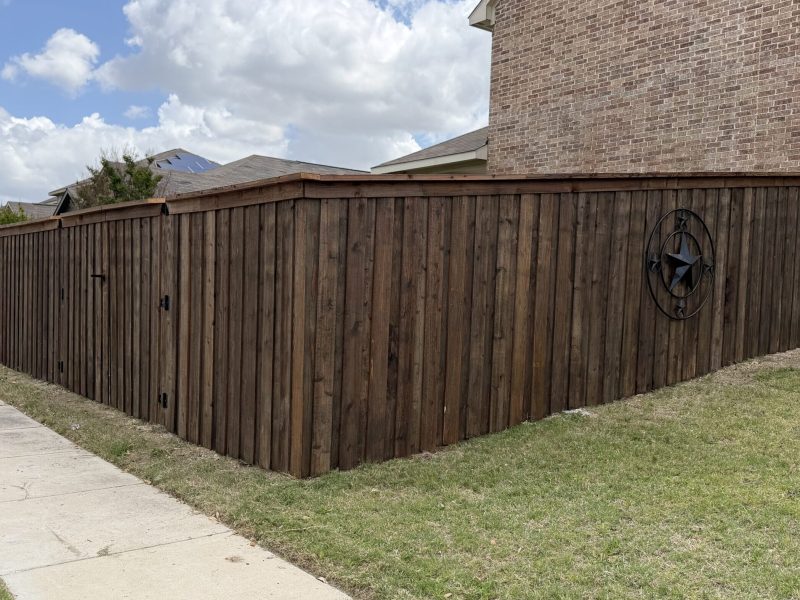 Fence installation in Fort Worth